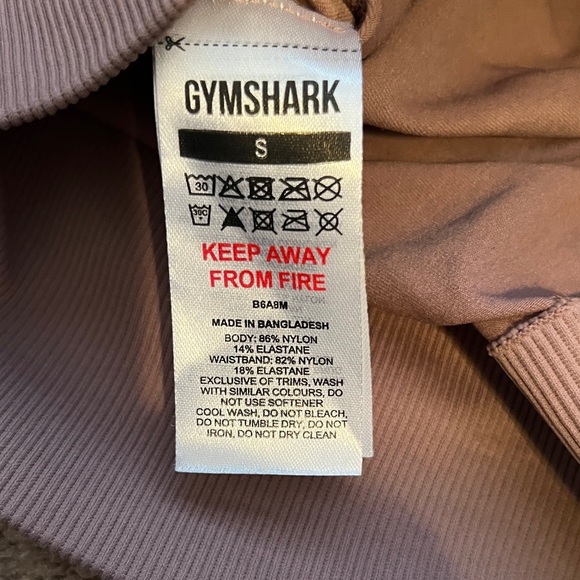 Gymshark Women's Shorts in Black and Brown - Picture 5 of 6